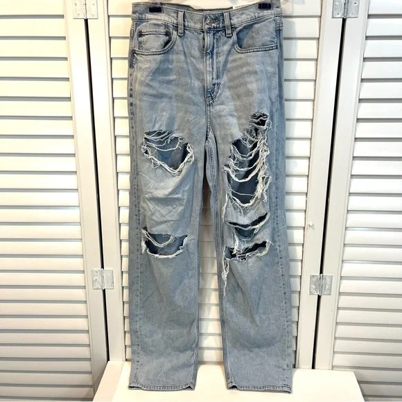 NWT American Eagle Baggy Mom Jean - Picture 1 of 13